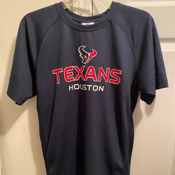 Houston Texans Blue NFL Team Apparel Texas Logo T-shirt - Picture 1 of 5